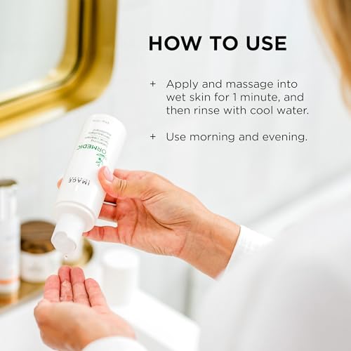 IMAGE Skincare, Ormedic pH Balancing Facial Cleanser, Mild Foaming and Hydrating Face Wash with Aloe Vera 6 Fl Oz (Pack of 1)