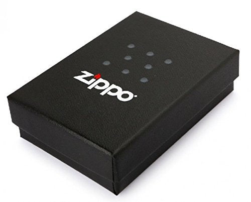 Zippo Lighter- Compass Windproof Lighter Compass Black Matte #Z5449 Compass Z5449