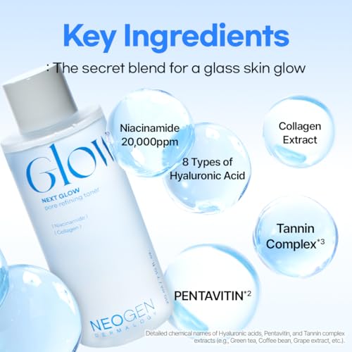 Neogen Dermalogy Next Glow Pore Refining Toner, 7.1 fl.oz (210ml)