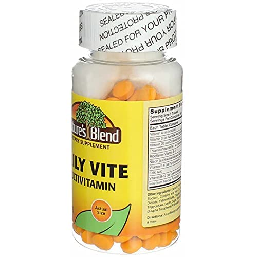 Nature's Blend Daily Vite Multivitamin 250 Tabs 250 Count (Pack of 1)