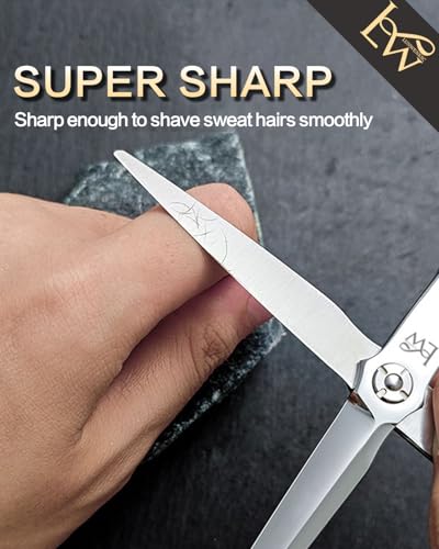 Professional Hair Scissors 6" Sharp Blades, Hair Cutting Shears Hair Cutting Scissors 6 inch