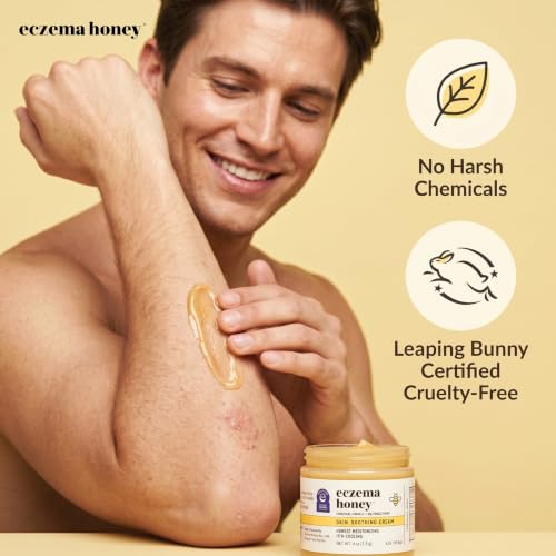ECZEMA HONEY Original Skin-Soothing Cream for Dry Itchy Skin (4 Oz)