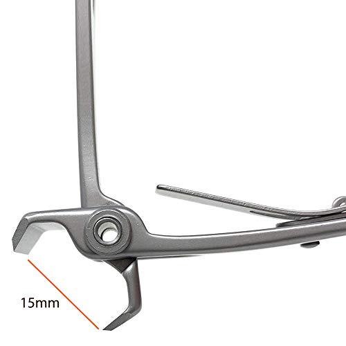 KOHM Nail Clippers + Ingrown Toenail Clippers for Thick Nails - Heavy Duty, Wide Mouth Professional Fingernail and Toenail Clippers for Men, Women & Seniors, Silver