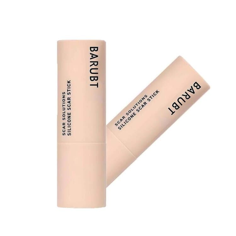 Scar Stick, Scar Solutions Silicone Scar Stick, Thick Solid Velvety Film for Old, Burn Scars, Acne, Stretch Marks, Formula Infused with Asiatica Extracts and Vitamin E for Skin Smoother, Softer