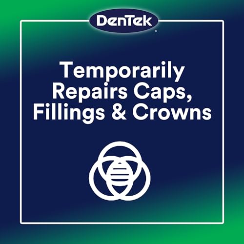 DenTek Temparin Max Lost Filling and Loose Cap Repair Kit, 5+ Repairs, Pack of 24 - Packaging May Vary