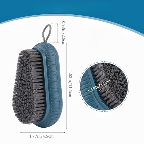 Nail Brush for Cleaning Fingernails, 1Pack Heavy Duty Nail Brushes Remove Dirt and Paint Fingernail Brush Deep Cleaning Mechanical Nail Scrub Brush