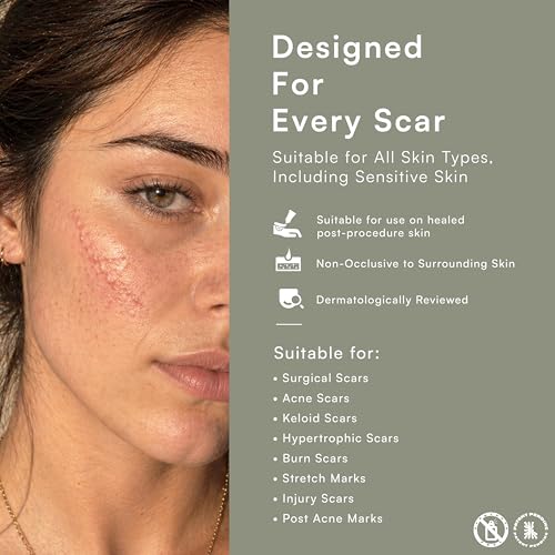 HydroSil Scar Gel 30ml | 7 Actives in Silicone with Niacinamide, Ectoin & Madecassoside | Quick-Drying Medical-Grade Silicone Gel for Surgical, Acne, Keloid & Hypertrophic Scars | Face & Body
