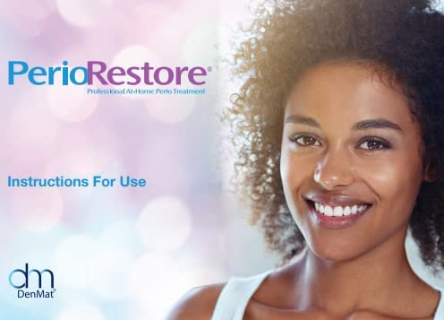 Perio Restore¬Æ Gel 3 Ounce Tube; 3 Pack. 1.7% Hydrogen Peroxide Oral Cleansing Treatment Gel. Includes Two (2) Trays for Ease of Application. Mint Flavor