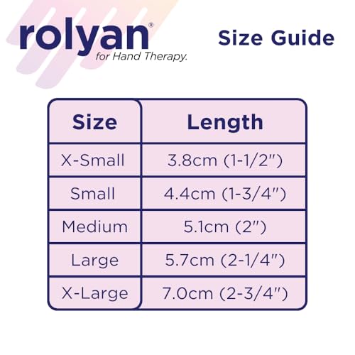Rolyan Sof-Stretch Short Extension Splint, PIP Finger Brace, Black, Medium