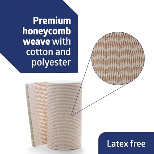 Medline Elastic Matrix Bandage, 6" x 15 yd., 4 Count 6 Inch x 15 yards