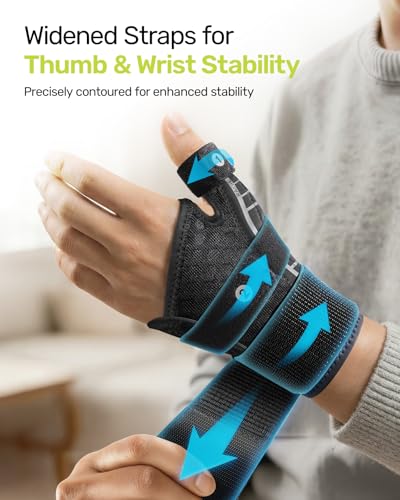 Rakiie Thumb Brace& Upgraded Carpal Tunnel Wrist Brace