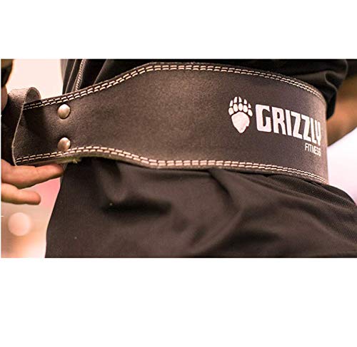 Grizzly Fitness 4-Inch Padded Pacesetter Training Belt, X-Large