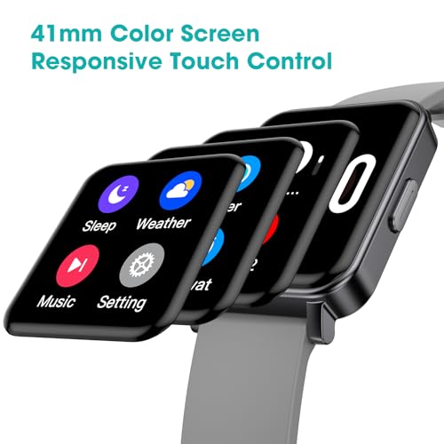 Pedometer Watch Senior Friendly No App No Phone Required, Step Counter Gray