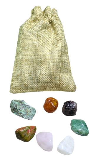 Healing Atlas Fertility Healing Crystals and Stones Kit - Enhance Your Fertility Naturally with Authentic Chakra Balancing Gems - Complete Crystal Therapy Set for Fertility Support - Crystal Healing