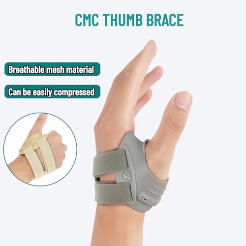 CMC Thumb Brace for Osteoarthritis CMC Joint Pain Stabilizes Thumb CMC Joint Without Limiting Hand Function Left Hand (L)