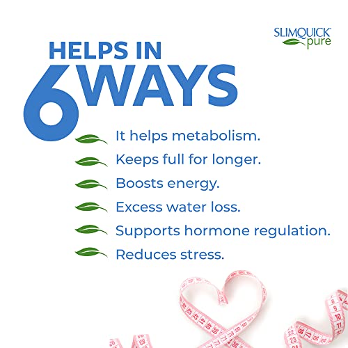 SlimQuick Pure 3X Extra Strength Drink Mix for Women, Achieve Weight Goals Mixed Berries