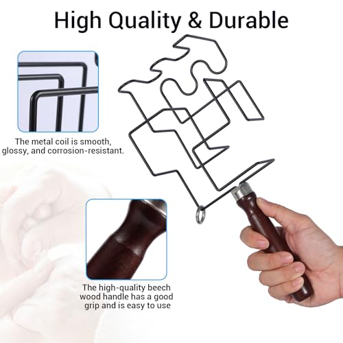 Hand & Wrist Exerciser, 34 Turns, Grip Strength & Dexterity, Black