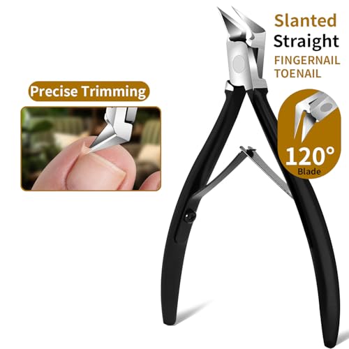 EBEWANLI Ingrown Toenail Removal Kit, 6-Piece Black-6pcs