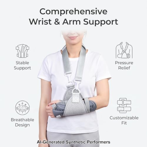 Wrist Tunnel Night Support Wrist Brace, Right Hand Adjustable Wrist Brace, Wrist Decompression Wrist Splint, Male and Female Hand Brace (Left Gray)