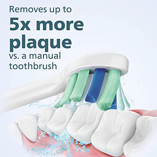 Phillips Sonicare Sonicare ProtectiveClean Removes up to 7x More Plaque, Long lasting 4 day Battery Life Rechargeable Electric Toothbrush, White/Grey 1 Count (Pack of 1)