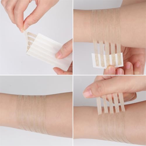 Wound Closure Strips 54 Strip 16 Packs Emergency Laceration Closures Skin Closure Device Breathable Strips for Lacerations Cuts Sutures