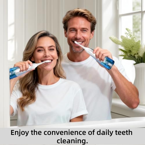 Electric Toothbrush with Water Flosser,Portable Power Flossing Toothbrush