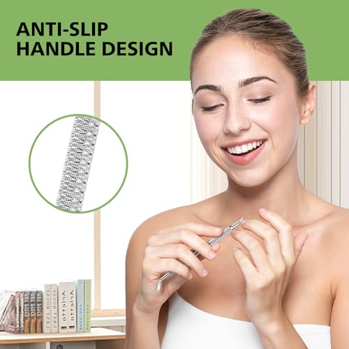 Stainless Steel Cuticle Pusher, BALUCA Horseshoe Shaped Double-Ended Cuticle Sticker – The Ultimate Nail Technician’s Sidekick for Perfect Manicures and Pedicures