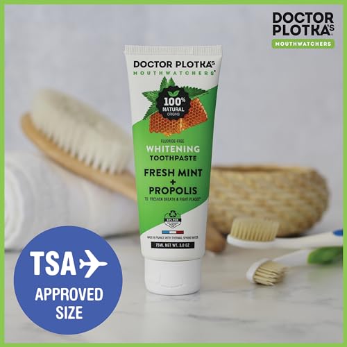 Mouthwatchers Fluoride Free Hydroxyapatite Toothpaste, Mint, 4-Pack, 3 oz 3 Ounce (Pack of 4)