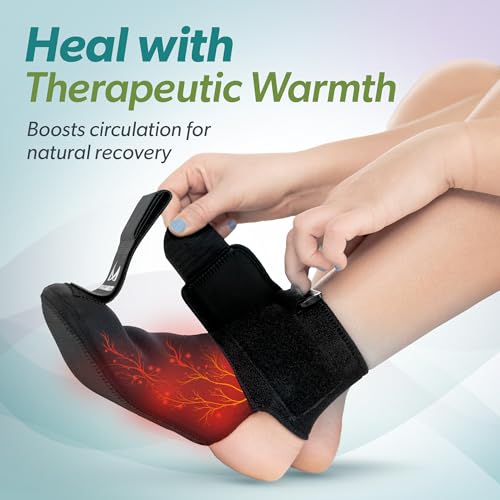 BraceAbility Plantar Fasciitis Relief Bundle - Compression Socks and Night Splint Sock for Heel Pain, Achilles Tendonitis and Foot Stretching Support (L Black)