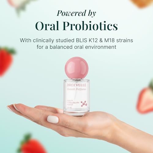 Breath Perfume Oral Spray | Strawberry Honey Flavor - Fresh Spray 20ML Sweet Strawberry Honey