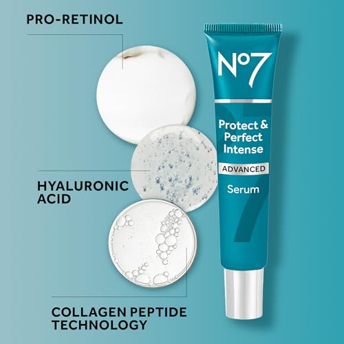 No7 Protect & Perfect Intense Advanced Serum, 1.69 Fl Oz 1.69 Fl Oz (Pack of 1) Tube