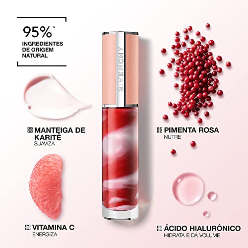 Rose Perfecto Tinted Liquid Lip Balm - 37 Rouge Graine by Givenchy for Women - 0.2 oz Lip Balm