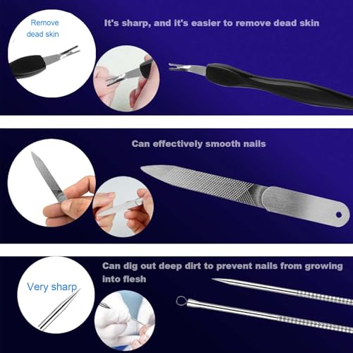 Ingrown Toenail File and Lifters Set(6pcs) 6PCS