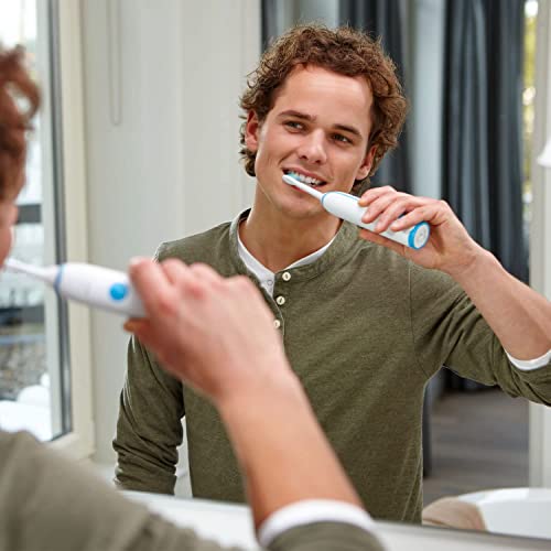 Philips Genuine Sonicare Pro Results Brush Heads, White, Pack of 4 - HX6014/07 4 Count (Pack of 1)