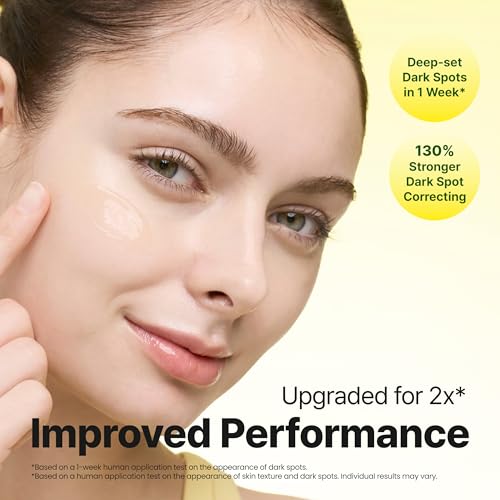 GOODAL Vitamin C Dark spot brightening Serum | 5% Niacinamide & Green Tangerine Exosome | Gentle Daily Facial Serum for Radiant Glow Skin | Korean Skincare | 1.01 fl oz (30ml) Vita C Dark Spot Care Serum