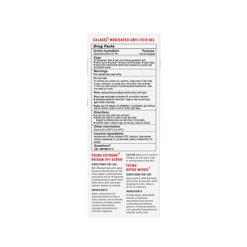 Tecnu Ivy Complete Kit, the All-in-one Solution for Poison Ivy and Oak Rash