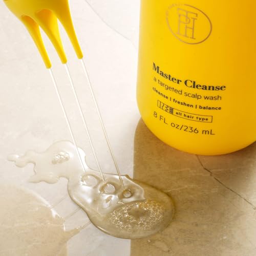 TPH BY TARAJI Master Cleanse Scalp Treatment Wash Hair Rinse For Buildup | With Tea Tree Oil, Eucalyptus Oil, and Witch Hazel Water | Vegan, Sulfate & Cruelty-Free | For Women & Men, 8 fl. oz