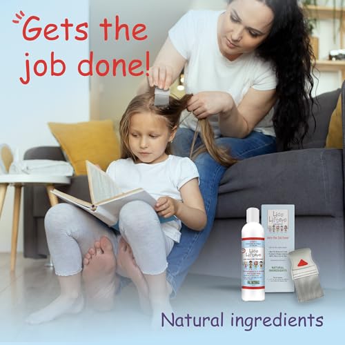 Lice Lifters Lice and Nit Kit, Contains Lice Lifters Solution 8oz & Lice Lifters Removal Comb Pack of 1