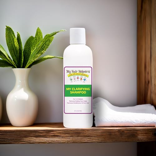 My Hair Helpers Clarifying Shampoo for Lice, Unscented, 8 Ounces