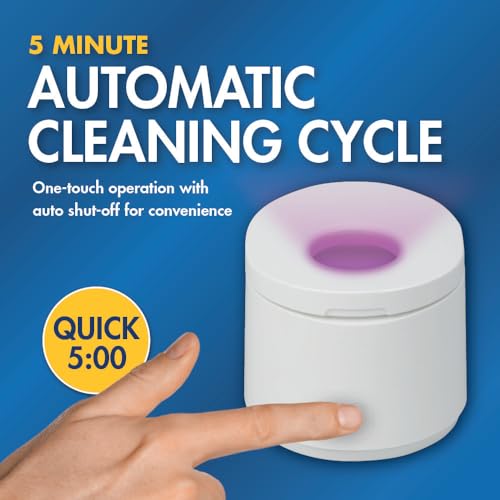 TheraCare Ultrasonic Retainer Cleaner with UV Light