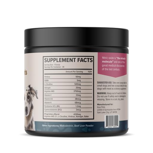 Doggie Condiments Joint & Mobility Support by Kea Pets - Natural Dog Supplement for Healthy Joints, Mobility, and Flexibility in Dogs