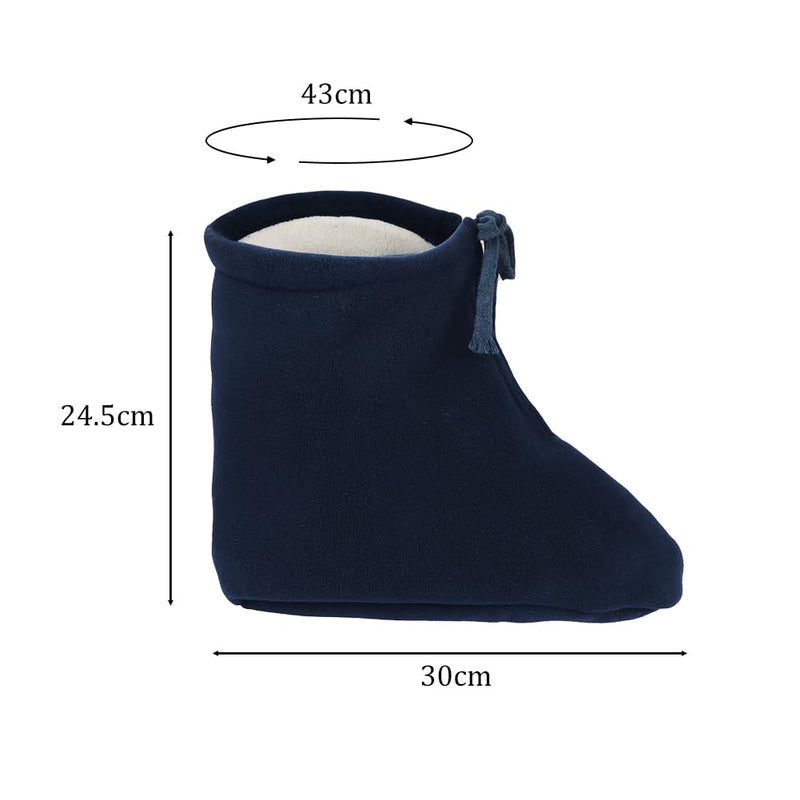 ITODA Warmer Cast Sock Toe Cover Boots for Feet Outdoor Indoor Cast Protective Sleeve with Drawstring Warm Recovery Men Women Cover L