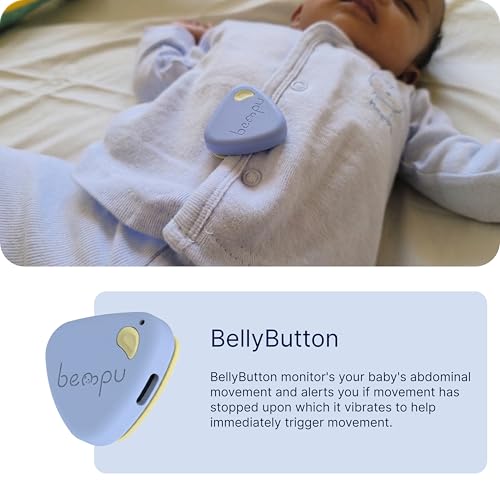Baby Movement Monitor - Sleep Monitor with Gentle Vibration Alerts Yellow