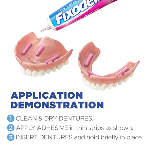 Fixodent Denture Adhesive Cream Original 0.75 oz (Pack of 12)