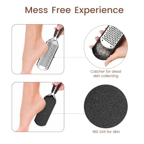 Colossal Foot Rasp Scraper - Callus Remover Detachable Big Hole 1 Count (Pack of 1)