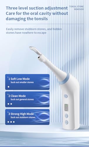 Doctor-Inspired Smart Oral Camera‌ ‌Gentle Tonsil Care Tool‌ with ‌HD Throat Viewer‌ ‌3D Professional Cleaning‌ Modes ‌Rechargeable Oral Device‌ for ‌Fresh Breath and Confidence