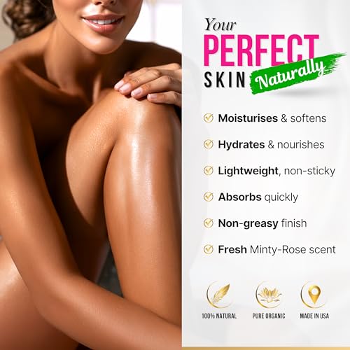 Organic Vitamin E Oil for Scars, Stretch Marks Removal, Wrinkles & Cellulite - Scar Away Treatment Bio Oil with Castor, Rosehip, Jojoba, Almond - Hydrating & Moisturizing Skincare - Face & Body Oil