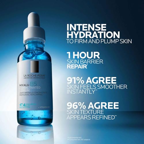 La Roche Posay Hyalu B5 Pure Hyaluronic Acid Anti-Aging Serum for Face 1.01 Fl Oz (Pack of 1)