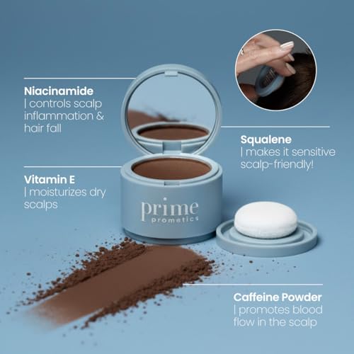 Prime Prometics Instant Coverage Hairline Powder (Ash Brown) Ash Brown