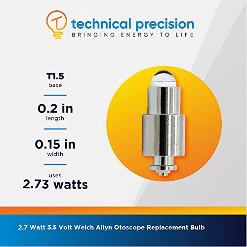 TP Lamp for Welch Allyn HPX 06500, MacroView 23810 - 1 Pack